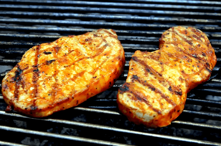 gegrilltes Schweinesteak